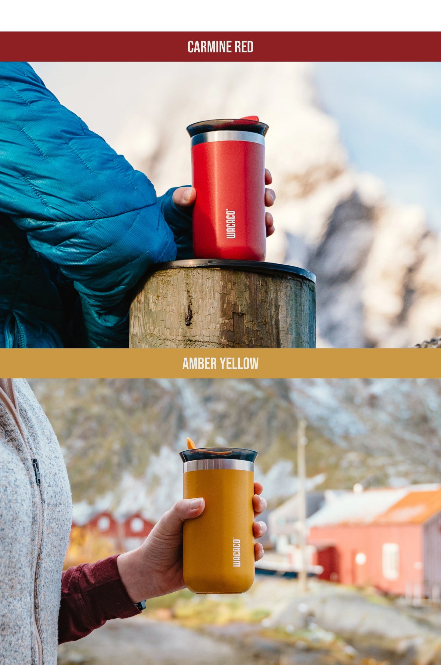 WACACO Octaroma Stainless Steel Coffee Tumbler