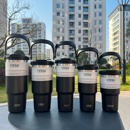 Tyeso Large Capacity Stainless Steel Thermos Bottle
