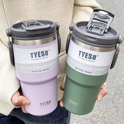 Tyeso Large Capacity Stainless Steel Thermos Bottle