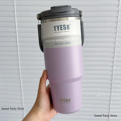 Tyeso Large Capacity Stainless Steel Thermos Bottle