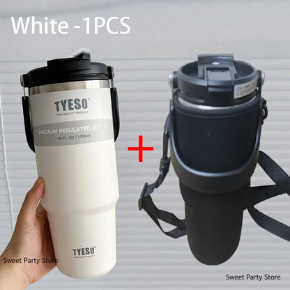 Tyeso Large Capacity Stainless Steel Thermos Bottle