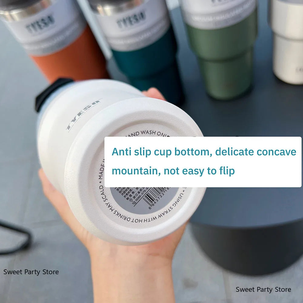 Tyeso Large Capacity Stainless Steel Thermos Bottle