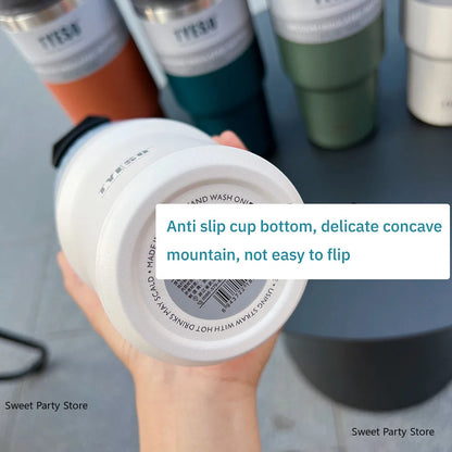 Tyeso Large Capacity Stainless Steel Thermos Bottle