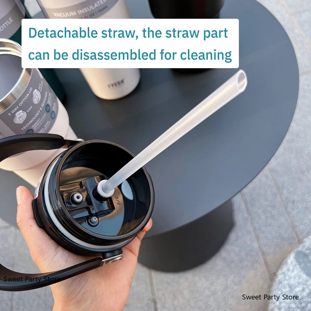 Tyeso Large Capacity Stainless Steel Thermos Bottle