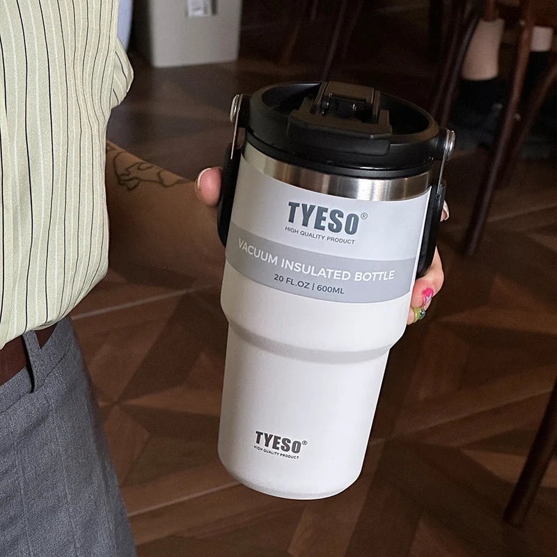Tyeso Large Capacity Stainless Steel Thermos Bottle