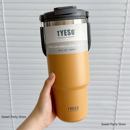 Tyeso Large Capacity Stainless Steel Thermos Bottle