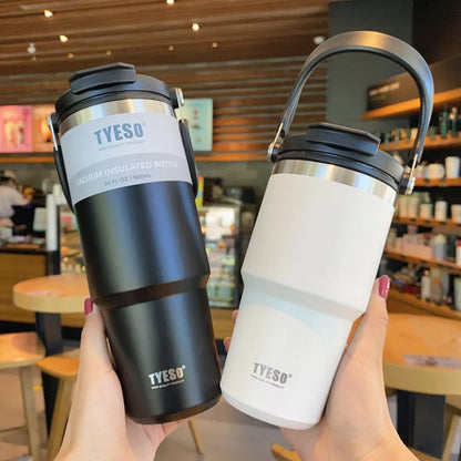 Tyeso Large Capacity Stainless Steel Thermos Bottle