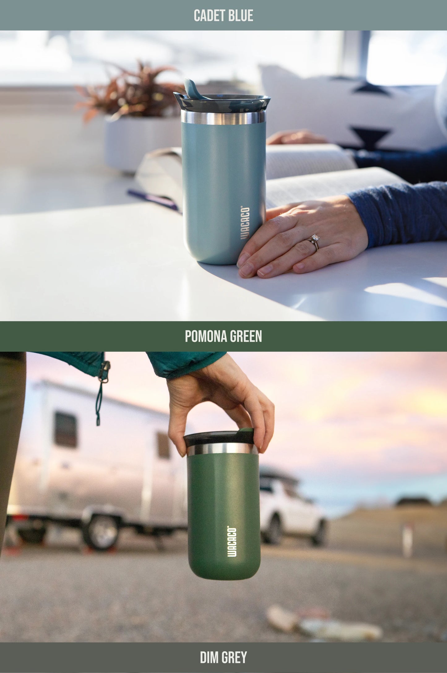 WACACO Octaroma Stainless Steel Coffee Tumbler