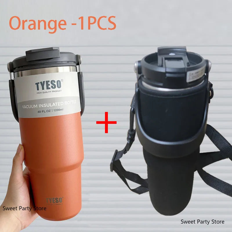 Tyeso Large Capacity Stainless Steel Thermos Bottle