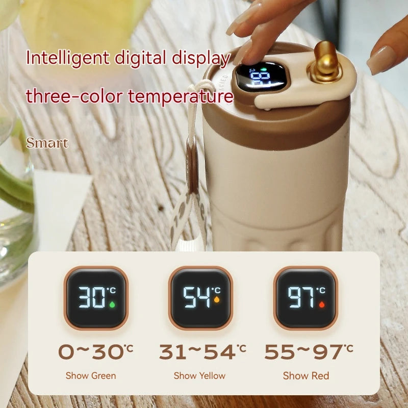 450ML LED Temperature Display Thermal Mug